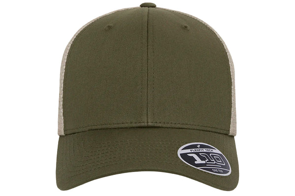 Gorra Flexfit 110MT Trucker Olive/Khaki