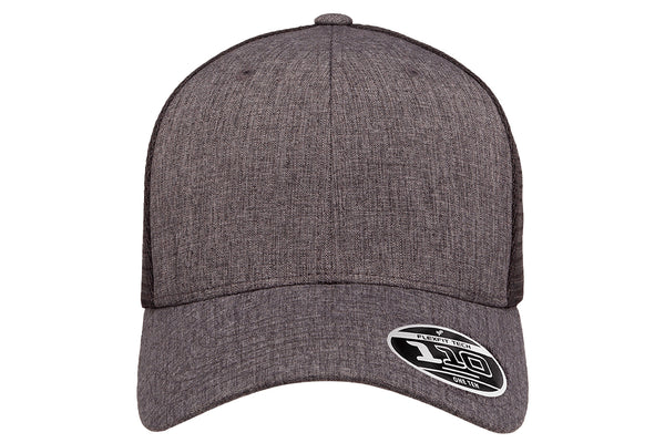 Gorra Flexfit 110MT Trucker Melange Charcoal/Black