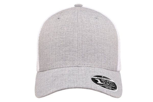 Gorra Flexfit 110MT Trucker Melange Silver/White