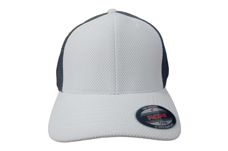 Gorra Flexfit 2019F White / Grey Malla