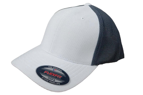 Gorra Flexfit 2019F White / Grey Malla