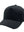 Gorra Completa Nalcop 5P Negra con Correa Plastica Diente Entero