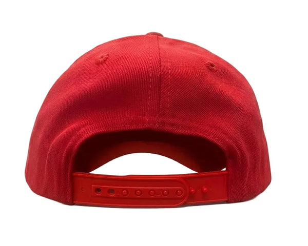 Gorra Completa Nalcop Con Correa 6P Roja