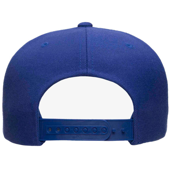 Gorra Flexfit Snapback Plana 5089M 5 Paneles Royal