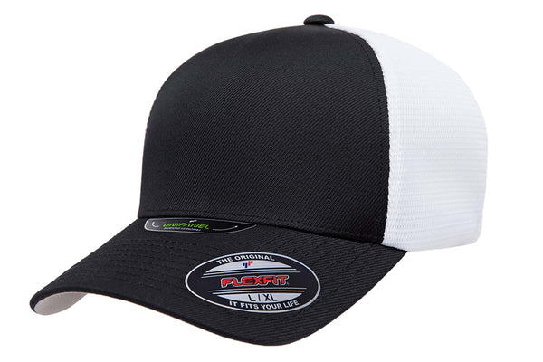 Gorra Flexfit 5511UP Unipanel Black / White