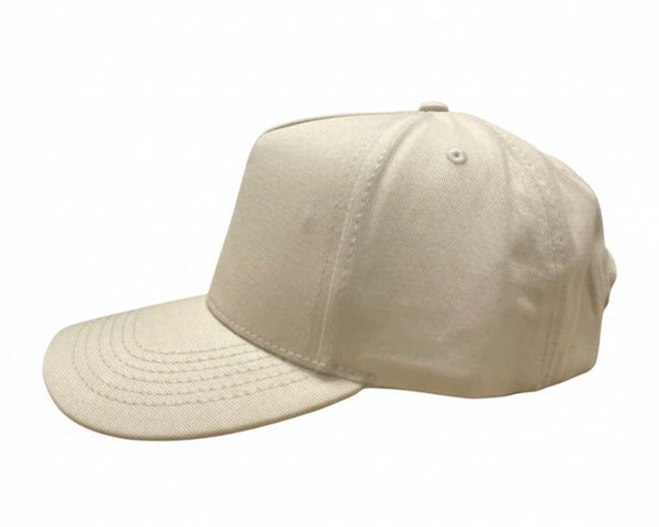 Gorra Nalcop Beige Completa 5p Correa Plastica