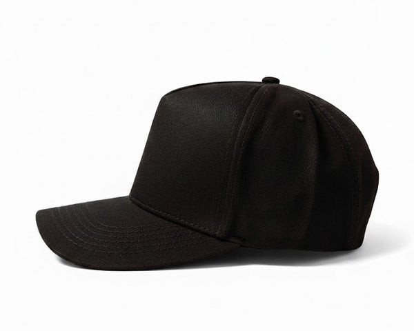 Gorra Completa Nalcop Con Correa Sintética 5P Negra