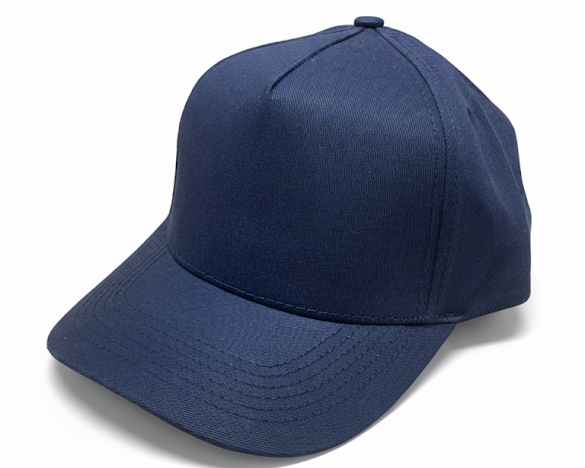 Gorra Completa Nalcop Con Correa Sintética 5P Azul Oscuro