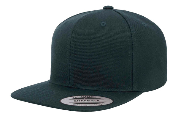 Gorra Flexfit Snapback Plana 6089M 6 Paneles Spruce