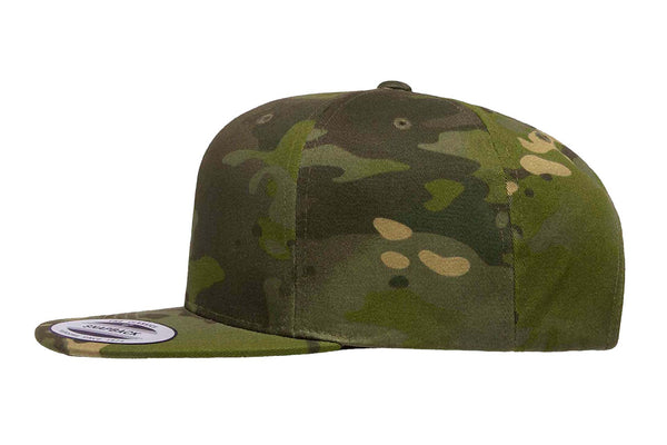 Gorra Snapback Plana 6089MC Multicam Tropic