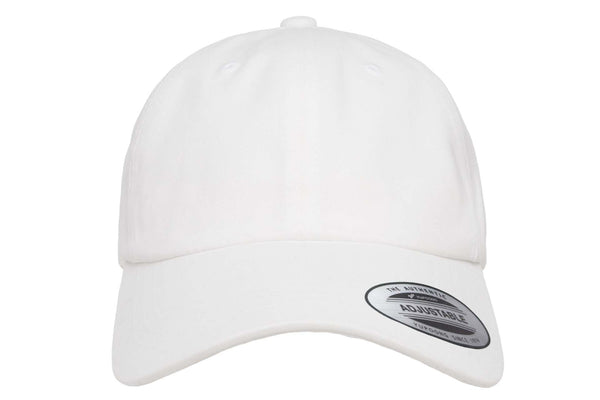 Gorra Flexfit 6245CM Dad Hat White