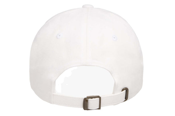 Gorra Flexfit 6245CM Dad Hat White