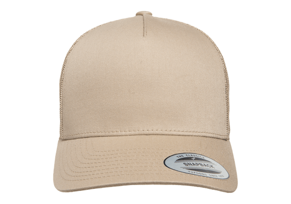 Gorra Trucker Snapback 5 Paneles 6506 Khaki