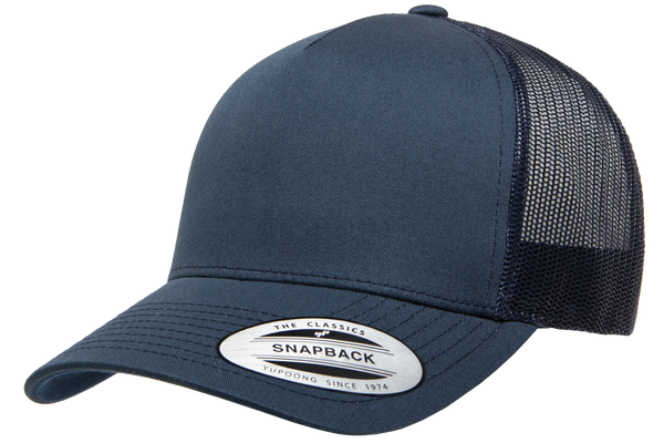 Gorra Flexfit Trucker Snapback 5 Paneles 6506 Navy