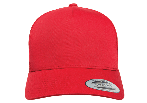 Gorra Trucker Snapback 5 Paneles 6506 Red