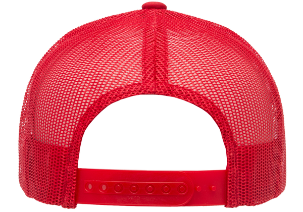 Gorra Flexfit Trucker Snapback 5 Paneles 6506 Red