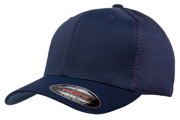 Gorra Flexfit 6533 Ultra Fibra Navy Malla