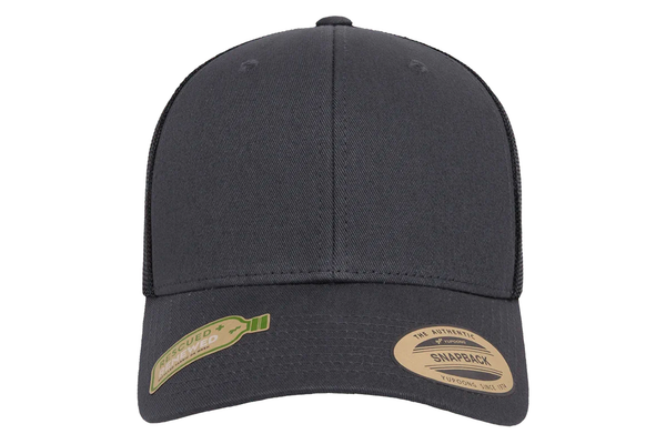 Gorra Flexfit Trucker Recycled 6606RT Charcoal / Black