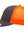 Gorra Trucker Snapback 6606T Charcoal / Neon Orange