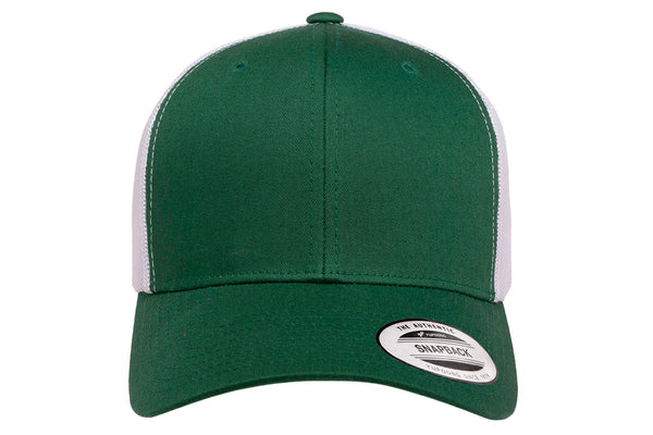 Gorra Flexfit Trucker Snapback 6606T Evergreen / White