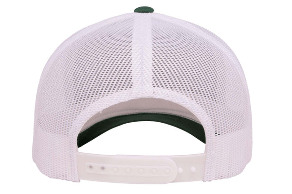 Gorra Flexfit Trucker Snapback 6606T Evergreen / White