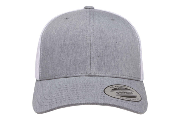 Gorra Flexfit Trucker Snapback 6606T Heather / White