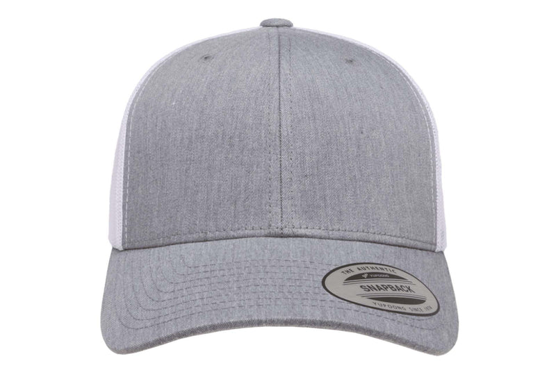 Gorra Trucker Snapback 6606T Heather / White