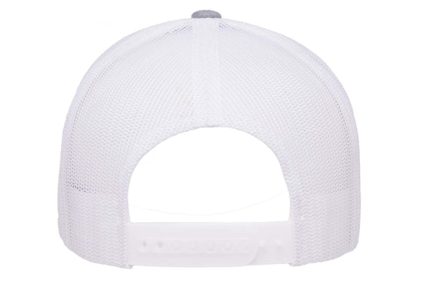 Gorra Flexfit Trucker Snapback 6606T Heather / White