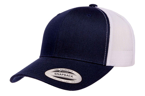 Gorra Flexfit Trucker Snapback 6606T Navy / White