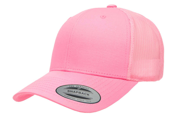 Gorra Flexfit Trucker Snapback 6606 Pink