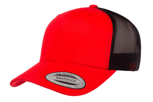 Gorra Flexfit Trucker Snapback 6606T Red / Black