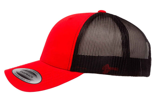 Gorra Flexfit Trucker Snapback 6606T Red / Black