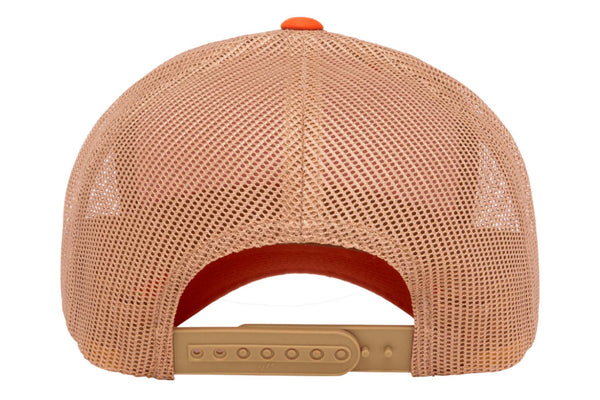 Gorra Flexfit Trucker Snapback 6606T Rust Orange / Khaki