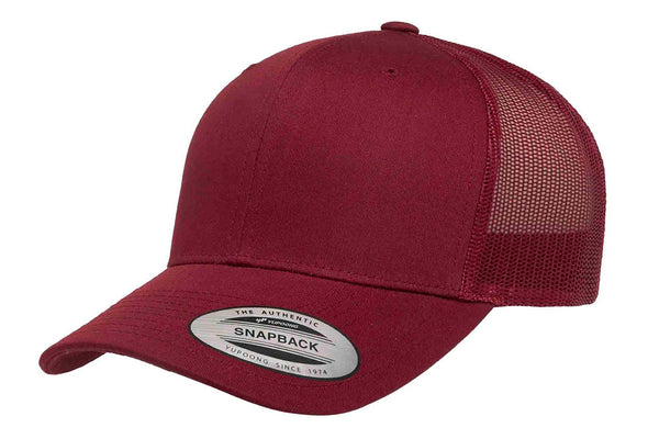 Gorra Flexfit Trucker Snapback 6606 Cranberry