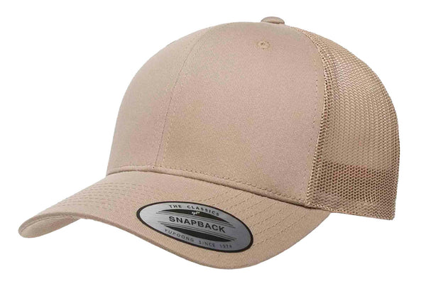 Gorra Trucker Snapback 6606 Khaki