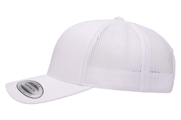 Gorra Flexfit Trucker Snapback 6606 White