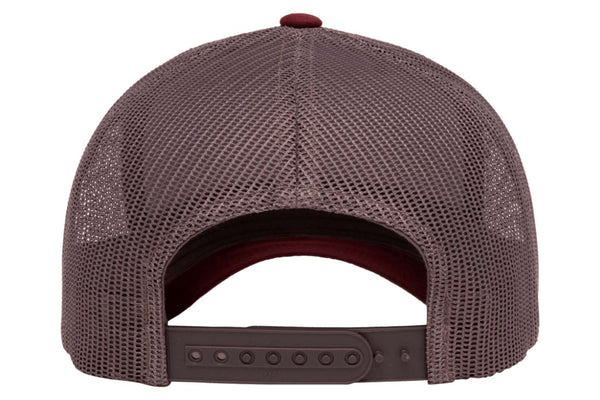 Gorra Trucker Snapback 6606T Maroon / Grey