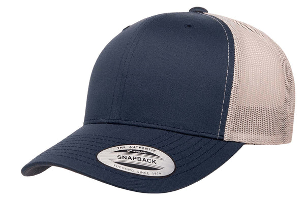 Gorra Flexfit Trucker Snapback 6606T Navy / Silver