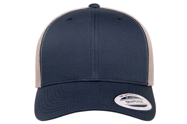 Gorra Flexfit Trucker Snapback 6606T Navy / Silver