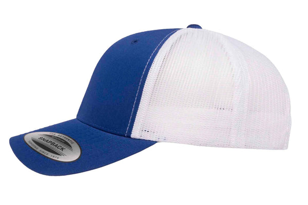 Gorra Trucker Snapback 6606T Royal / White