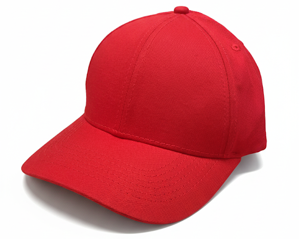 Gorra Completa Nalcop Con Correa 6P Roja