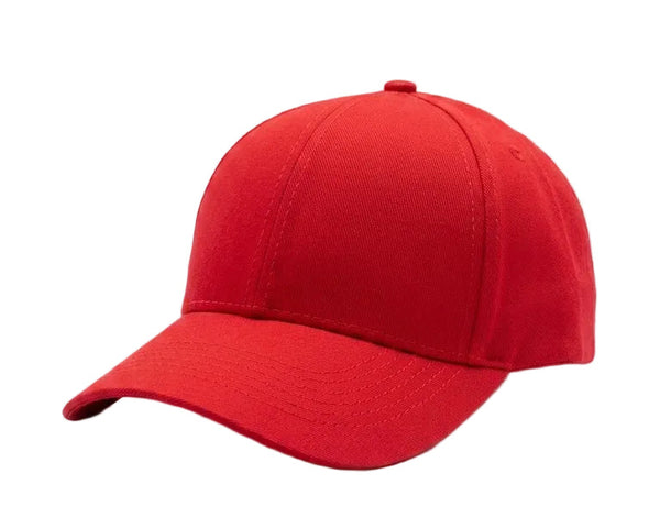 Gorra Completa Nalcop Con Correa 6P Roja