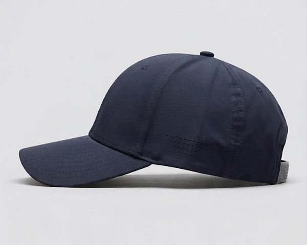 Gorra Microperforada 6p Azul Oscuro