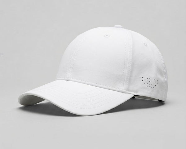 Gorra Microperforada 6p Blanco