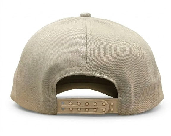 Gorra Nalcop Beige Completa 5p Correa Plastica