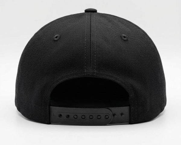 Gorra Nalcop Negra Completa Con Correa 5P