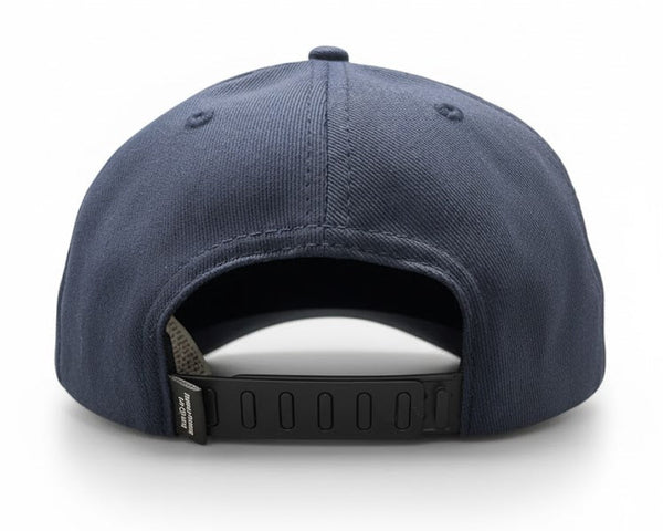 Gorra Completa Nalcop 5p Azul Oscura con Correa Plastica Diente Entero