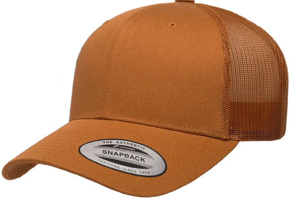 Gorra Flexfit Trucker Snapback 6606 Caramel
