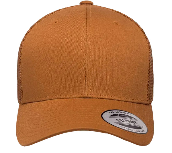 Gorra Flexfit Trucker Snapback 6606 Caramel