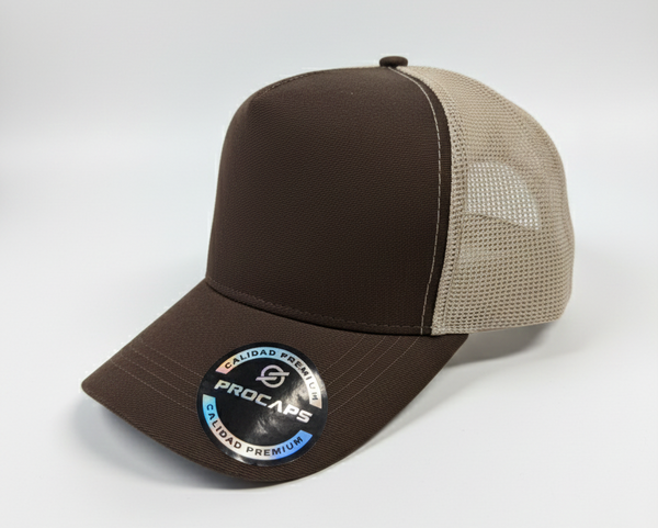 PROCAP BROWN KHAKI TRUCKER 5P